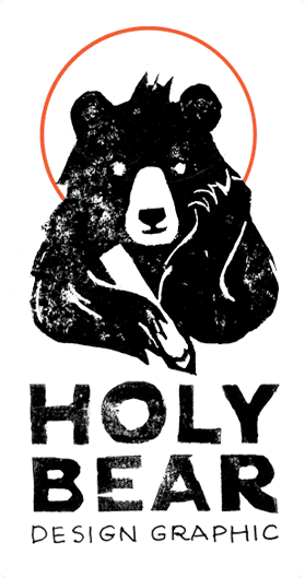 logo Holy Bear Design Graphic