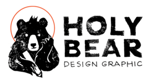 logo Holy Bear Design Graphic